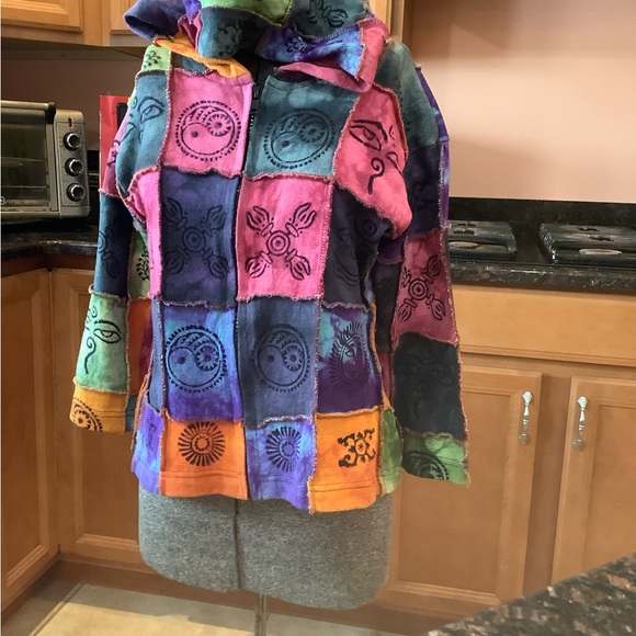 Colorful Patchwork Jacket - Picture 4 of 12